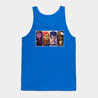 Many Faces of Dave Chappelle Tank Top